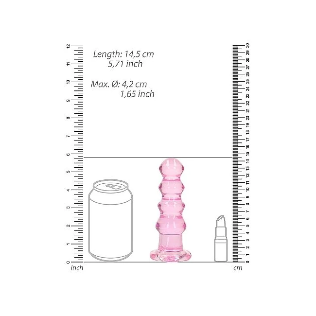 Realrock Curvy Dildo or Butt Plug Pink - How It Feels