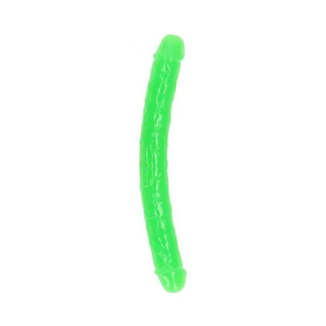 Realrock Glow In The Dark Double Dong. Dual-ended Dildo - Size & Fit