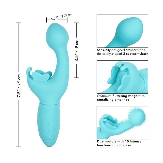 Rechargeable Butterfly Kiss Blue - How It Feels