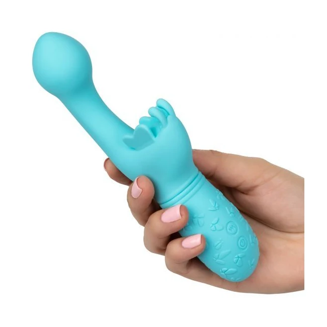 Rechargeable Butterfly Kiss Blue - Features of Vibration Modes: