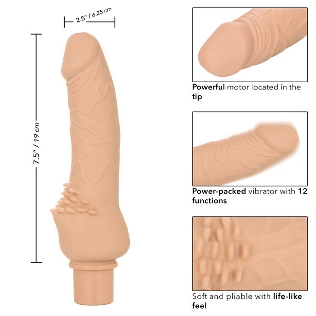 Rechargeable Power Stud Cliterrific - Specifications