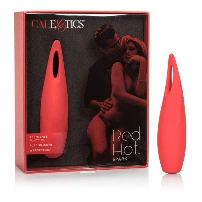 Red Hot Spark Clitoral Encaser Massager - Power & Performance
