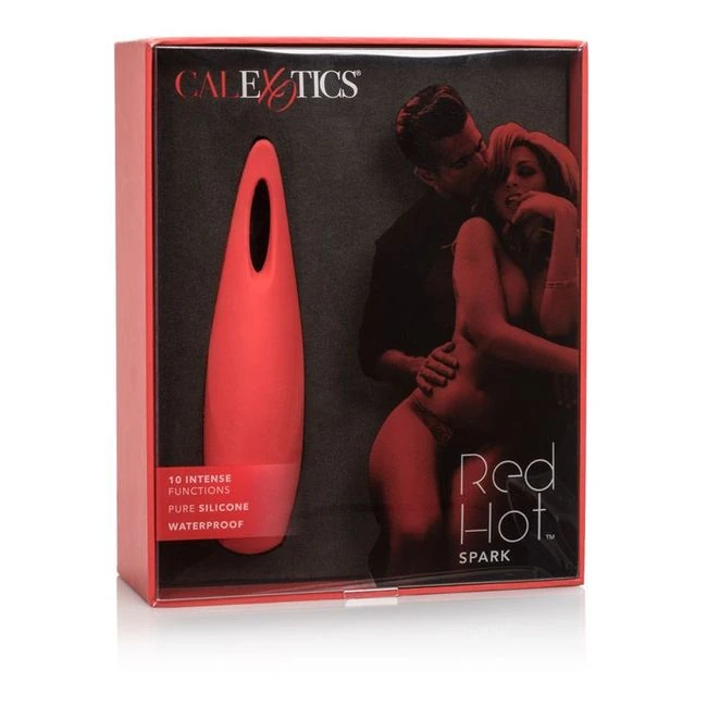 Red Hot Spark Clitoral Encaser Massager - Additional Details