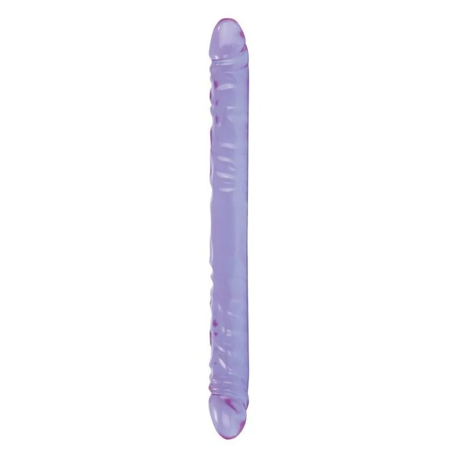 Reflective Gel Veined Double Dong - Experience Intense Double Penetration with the Reflective Gel Veined Double Dong