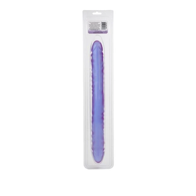 Reflective Gel Veined Double Dong 17.5in - Additional Features