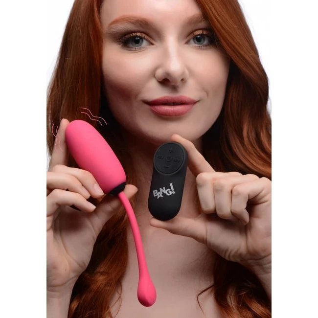 Remote Control 28x Silicone Plush Egg - Vibration Modes and Patterns