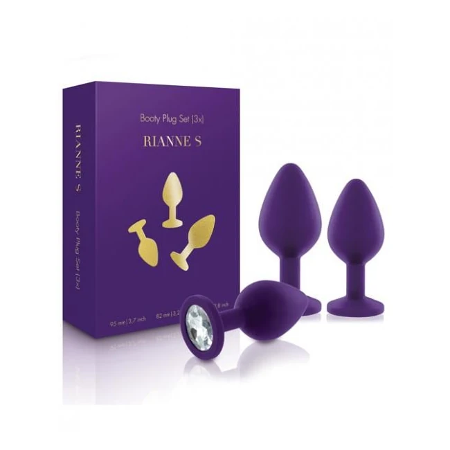 Rianne S Booty Plug Set 3x - Material & Safety