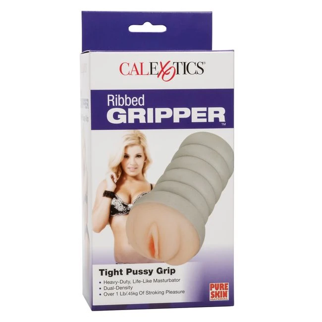 Ribbed Gripper Tight Pussy Ivory - Internal Texture and Stimulation