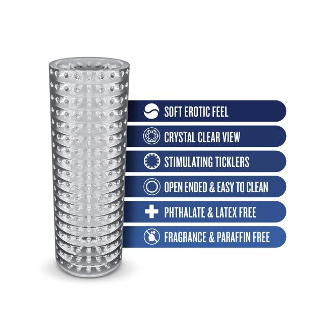 Rize Strokerz Clear - Internal Texture and Stimulation
