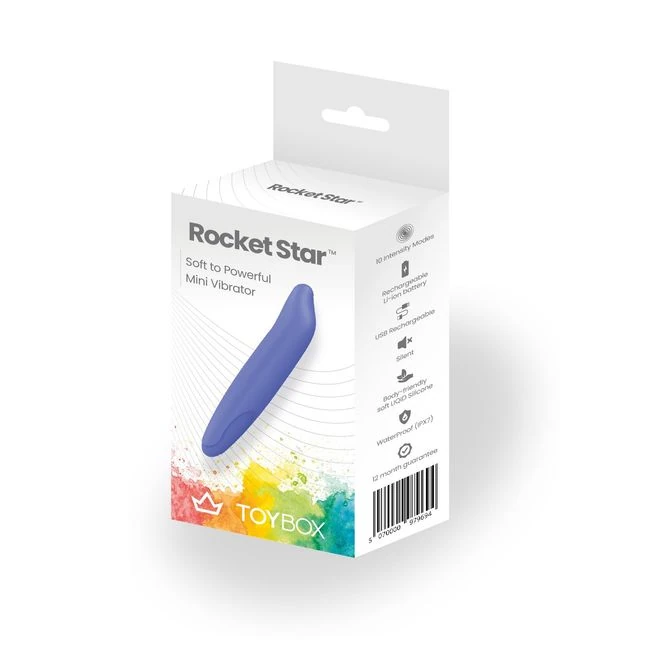Rocket Star Soft to Powerful Mini Vibrator - How It Feels
