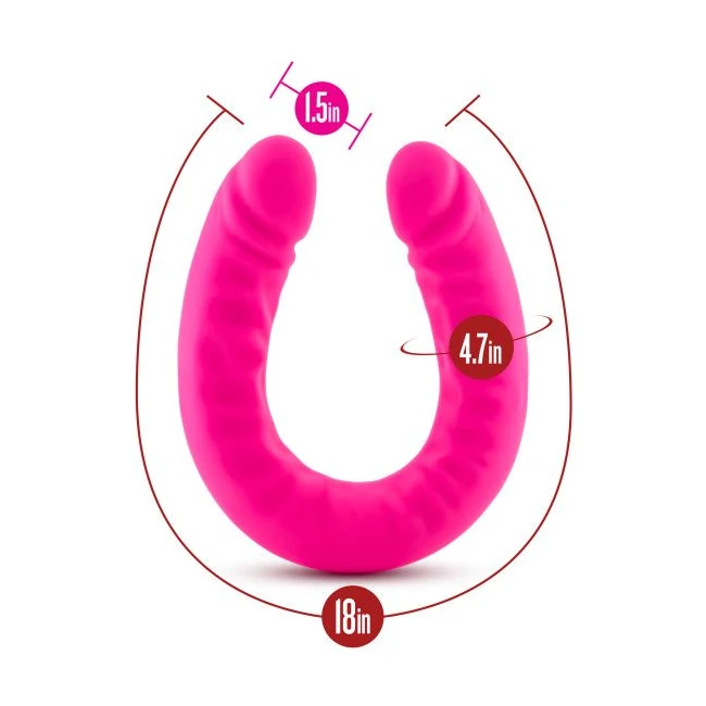 Ruse 18 Silicone Slim Double Dong - Usage & Care