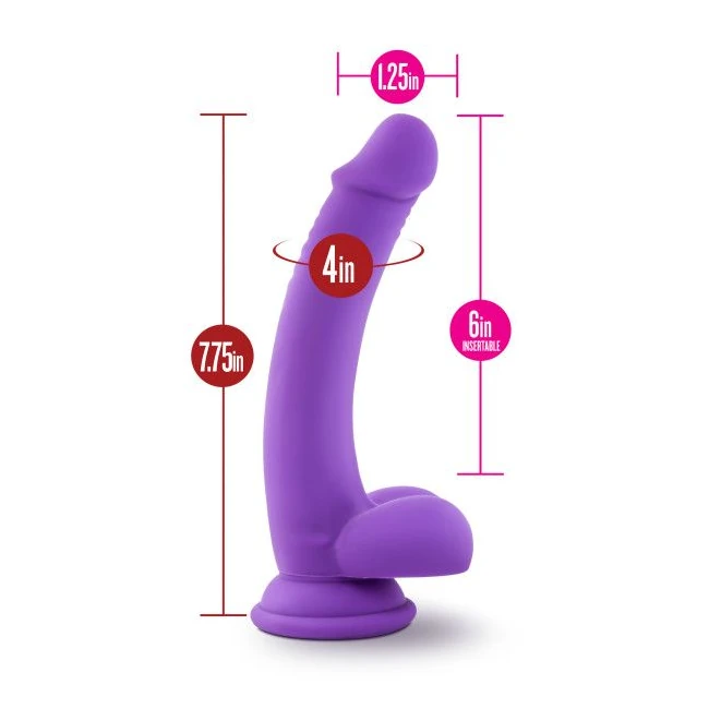 Ruse D Thang Purple Dildo - Additional Features