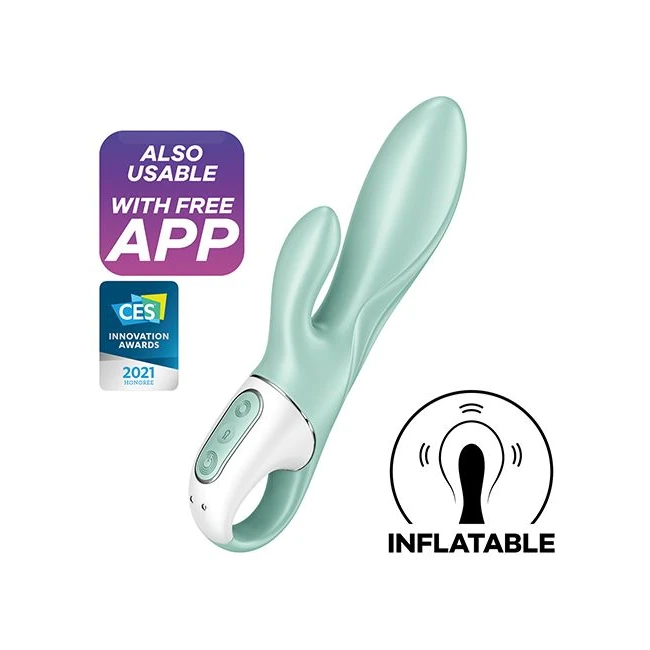 Satisfyer Air Pump Bunny 5+ Mint - Power & Performance