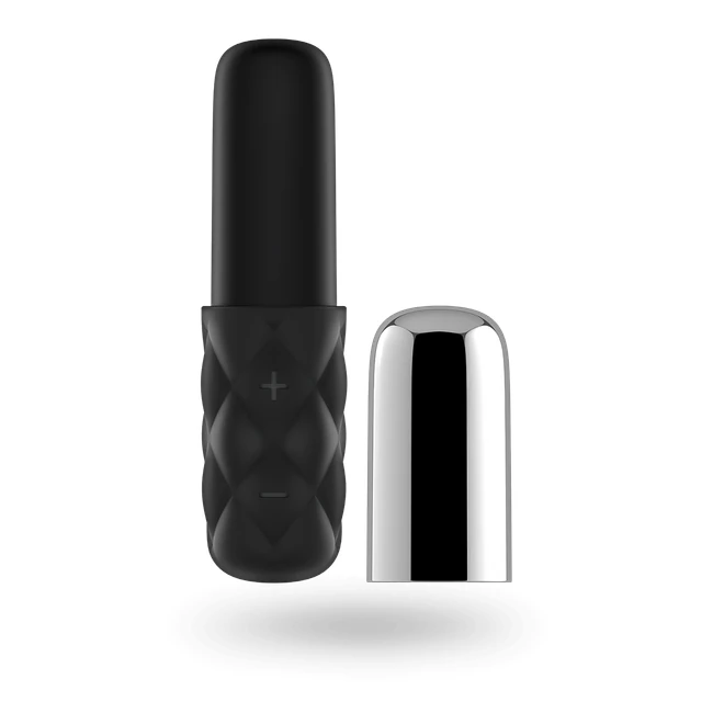 Satisfyer Mini Sparkling Darling Black/chrome - Vibration Modes
