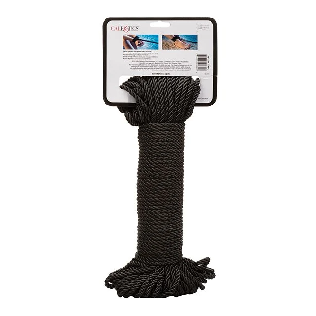 Scandal Bdsm Rope 50m/164 Ft Black - Build & Quality
