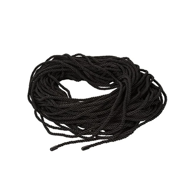 Scandal Bdsm Rope 50m/164 Ft Black - Design & Features
