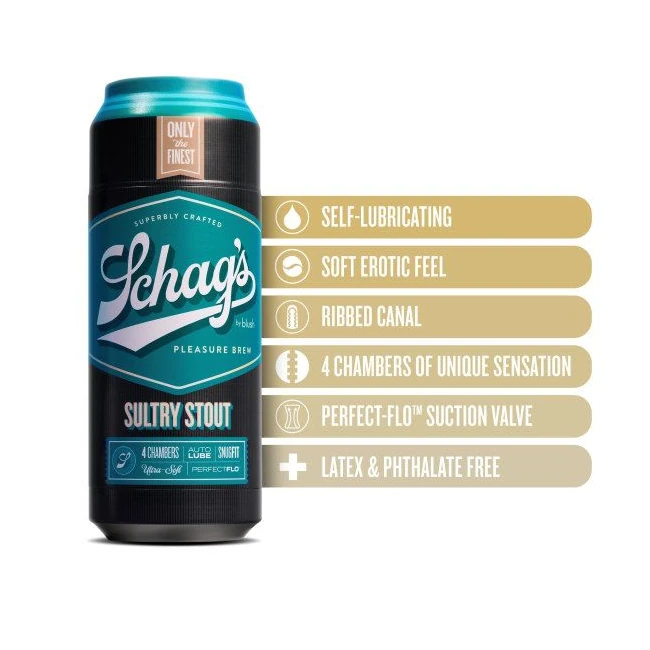 Schags Sultry Stout Frosted - Internal Texture and Stimulation