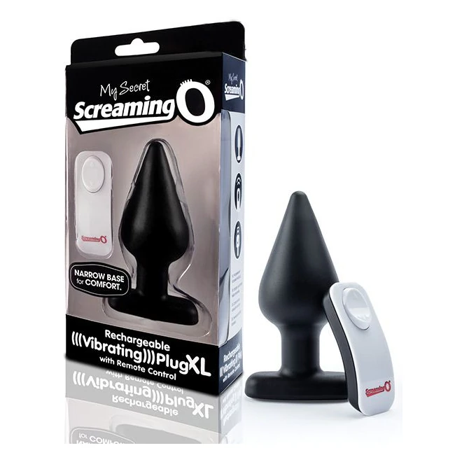 Screaming O My Secret Plug XL Black - How It Feels