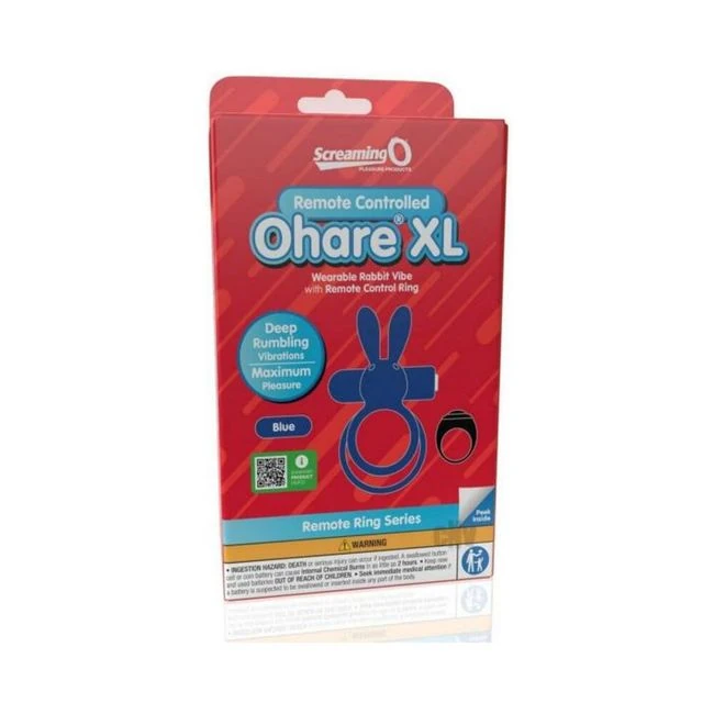 Screaming O Ohare Remote Controlled Vibrating Ring - - Fit & Sizing
