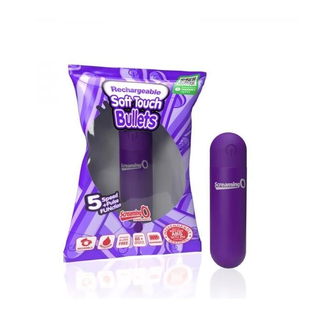 Screaming O Soft Touch Rechargeable Bullets - Design Details