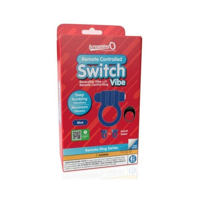 Screaming O Switch Remote Controlled Vibrating Ring - - Fabric & Feel