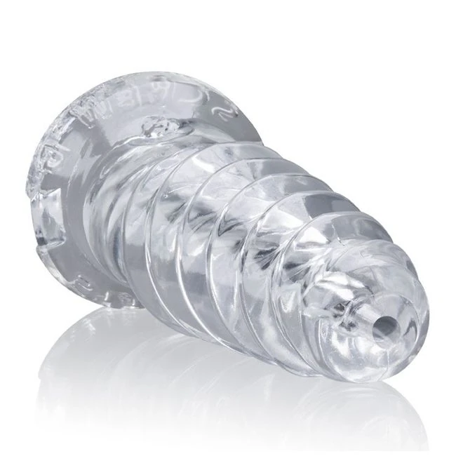 Screw'd Spiral Joy Toy Clear - Grip & Control