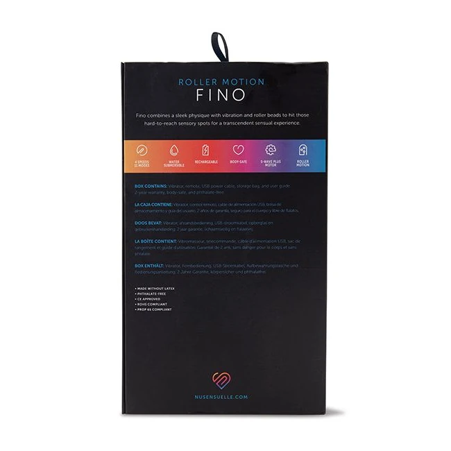 Sensuelle Fino Roller Motion Plug Navy Blue - Introducing the Sensuelle Fino Roller Motion Plug Navy Blue