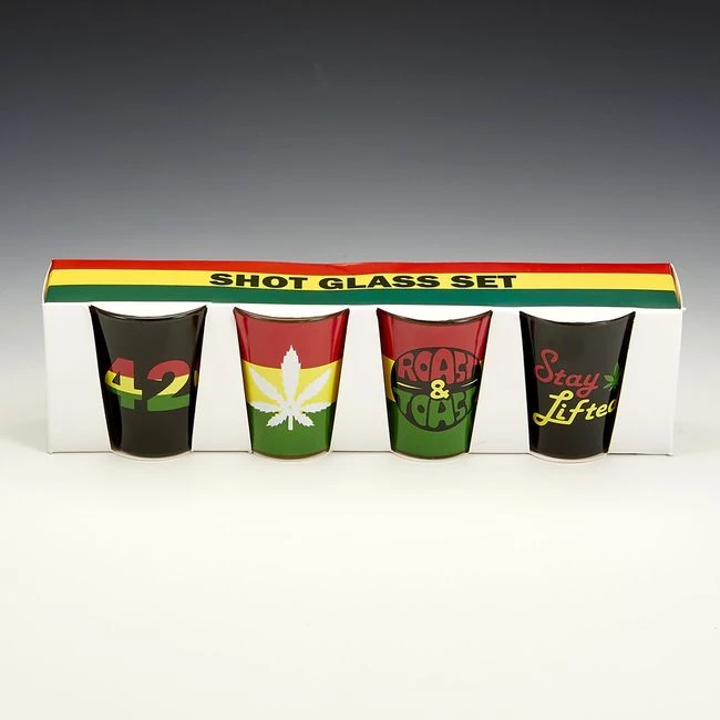 Set of 4 Roast & Toast Shot Glasses - Build & Quality