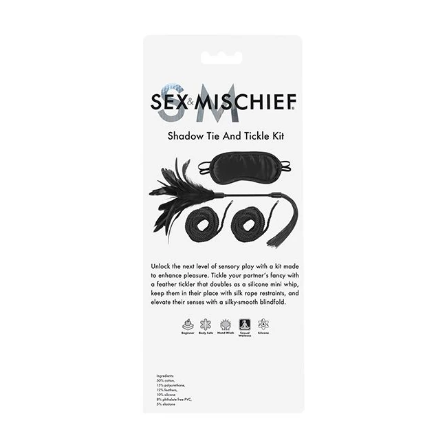 Sex & Mischief Shadow Tie & Tickle Kit - Build & Quality