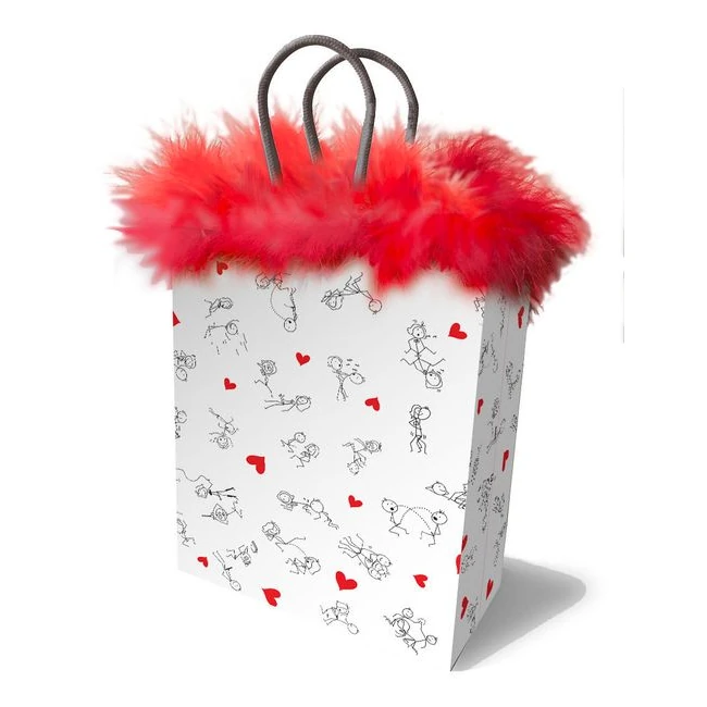 Sex Position Stick Figure Gift Bag - Overview