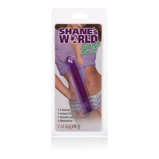 Shanes World Sparkle Bullet Purple - Materials & Design