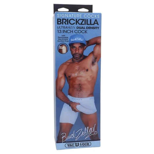 Signature Cocks Brickzilla Chocolate - Material Feel