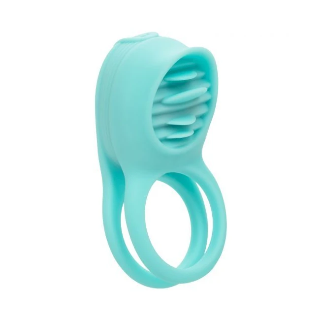 Silicone Rechargeable French Kiss Enhancer - Experience Intense Dual Stimulation