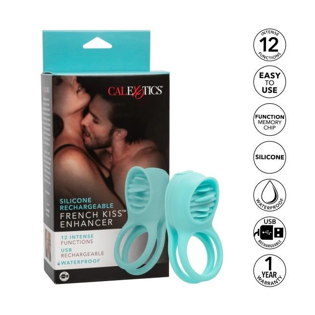 Silicone Rechargeable French Kiss Enhancer - Specifications