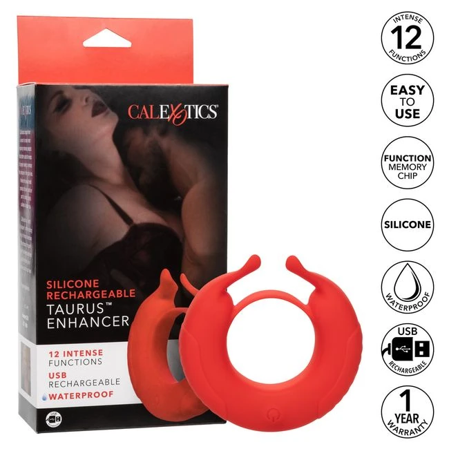Silicone Rechargeable Taurus Enhancer - Power & Performance