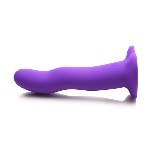 Simply Sweet Vibrating Wavy Silicone Dildo W/ Remote - Vibration Modes and Patterns