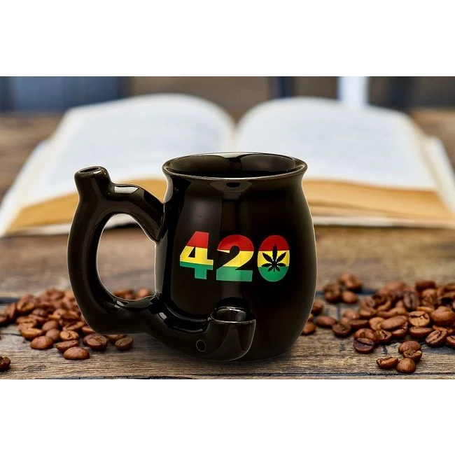 Small Black 420 Mug W/ Rasta Colors - Build & Quality