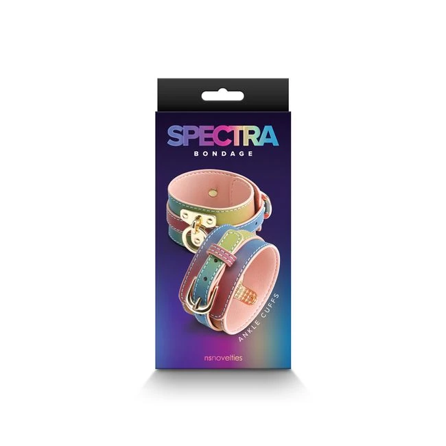 Spectra Bondage Ankle Cuffs Rainbow - Build & Quality