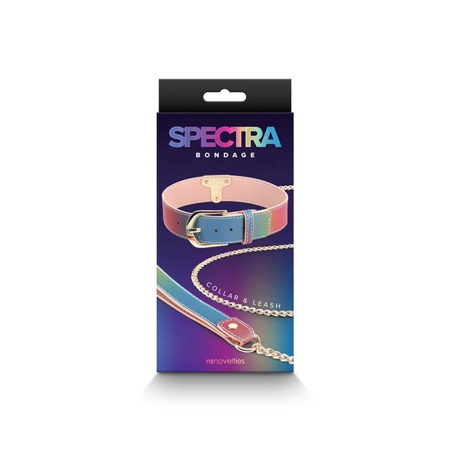 Spectra Bondage Collar & Leash Rainbow - Build & Quality