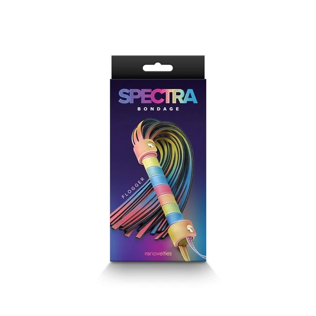 Spectra Bondage Flogger Rainbow - Build & Quality