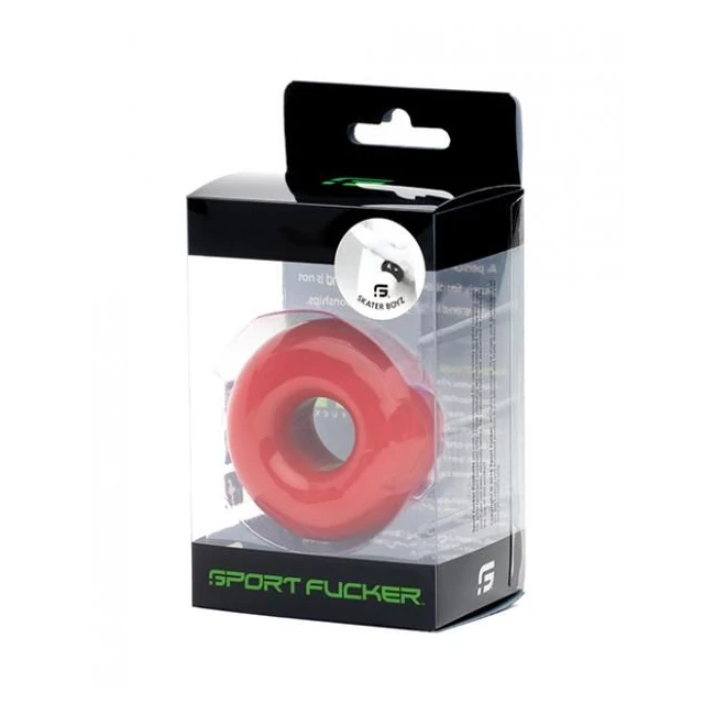 Sport Fucker Skater Boyz - Transparente o rojo, medido con precisión