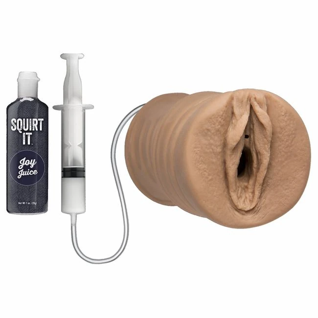 Squirt It Squirting Pussy Stroker - Material & Feel