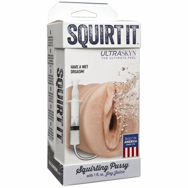 Squirt It Squirting Pussy Stroker - Shape & Texture