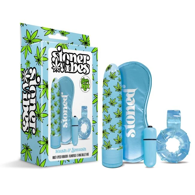 Stoner Vibes Stash Kit Kush & Smoosh - Experience the Stoner Vibes Stash Kit Kush & Smoosh