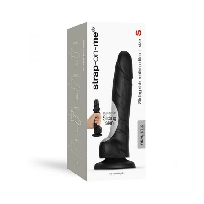 Strap-on-me Sliding Skin Realistic Dual-density Dildo - Shape & Texture