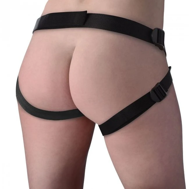 Strap U Charmed 7.5in Silicone Dildo W/ Harness - Shape & Texture
