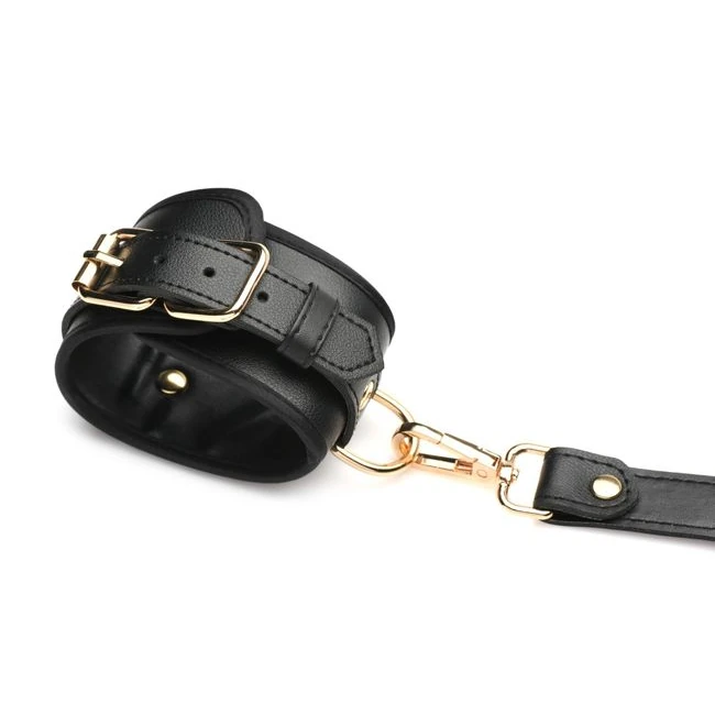 Strict Bondage Harness W/ Bows Black Xl/2xl - Hardware & Fasteners