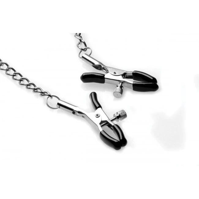 Strict Silicone Ball Gag W/nipple Clamps - Hardware & Fasteners