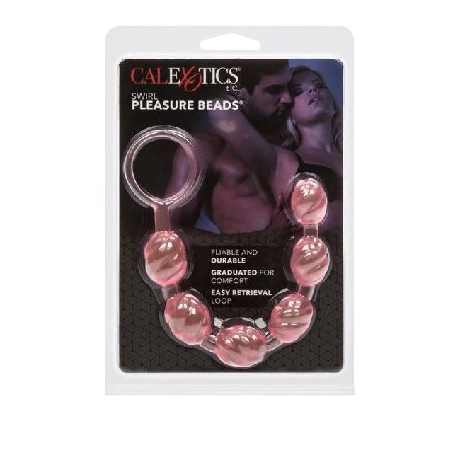 Swirl Pleasure Beads Pink - Shape & Comfort
