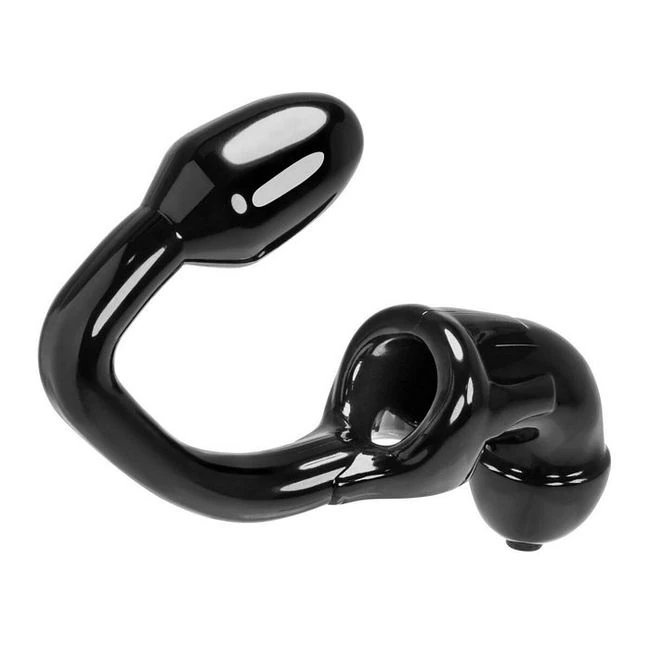 Tailpipe Cock & Ass Lock Black - Overview
